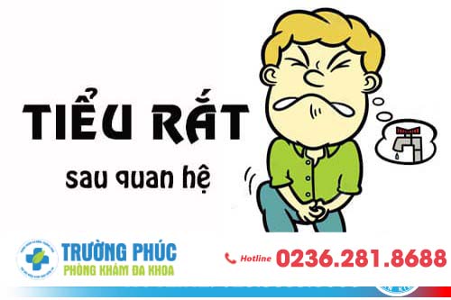 Tiểu rắt sau quan hệ