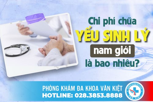 Chi Phí Điều Trị Yếu Sinh Lý Ở Nam Giới Là Bao Nhiêu?
