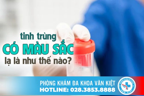 Đừng Chủ Quan Khi Tinh Trùng Có Màu Sắc Khác Lạ