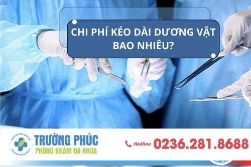 Chi phí chỉnh hình dương vật là bao nhiêu?
