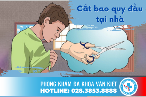 Tự cắt bao quy đầu tại nhà tiềm ẩn nhiều mối nguy hại khôn lường