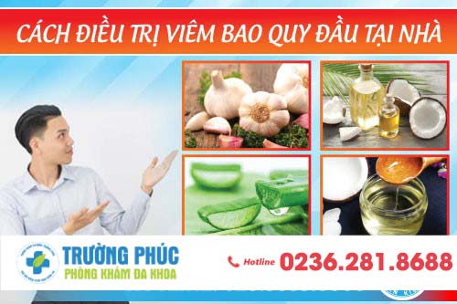 Chữa trị viêm bao quy đầu tại nhà có hiệu quả không?