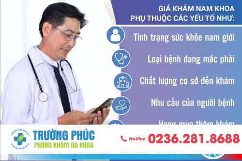 GIÁ KHÁM NAM KHOA BAO NHIÊU? CÓ ĐẮT KHÔNG?