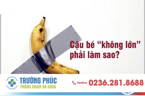 Dương vật không phát triển phải làm sao để khắc phục?