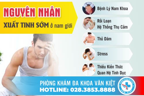 Nguyên nhân dẫn đến tỉnh trạng xuất tinh ở nam giới