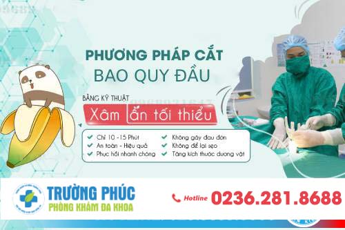 Phương pháp điều trị dài bao quy đầu ở nam giới