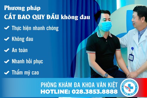Cắt Bao Quy Đầu Không Đau Với Công Nghệ Mới