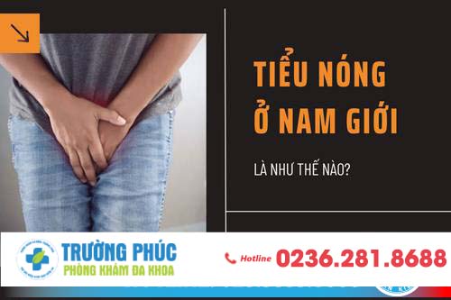 Đi tiểu bị nóng có sao không?