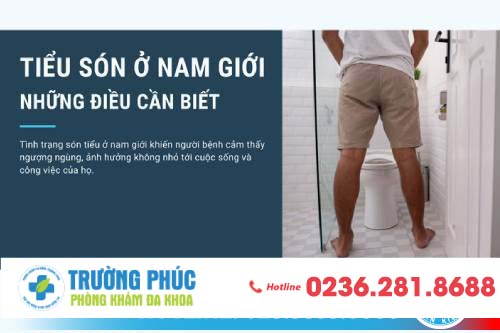 Nguyên nhân gây són tiểu ở nam giới